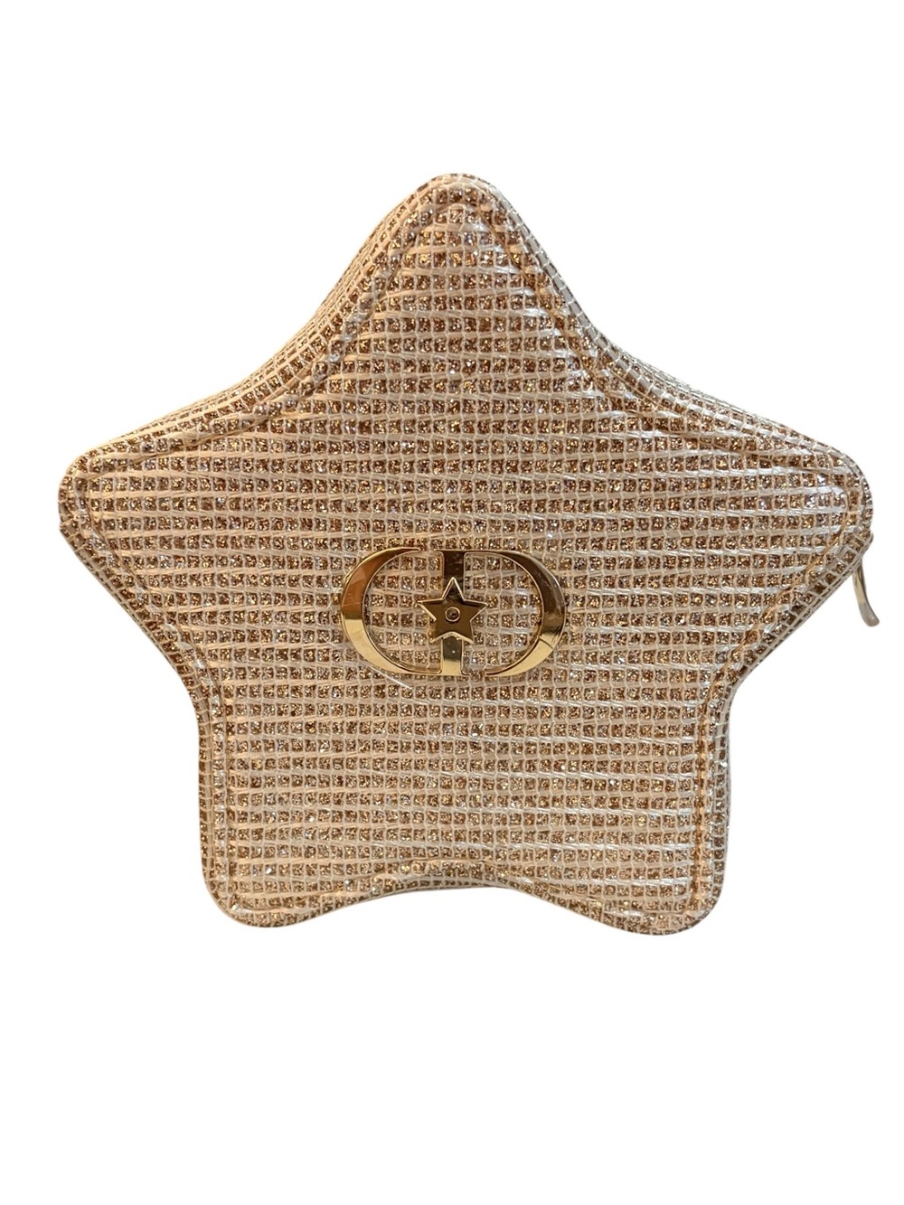 Dior Holiday 2025 Gold Star Pouch, limited-edition makeup case